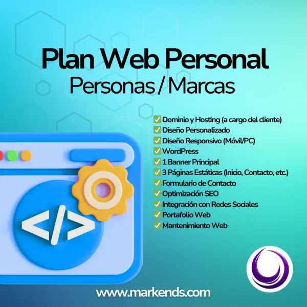 Plan Web Personal